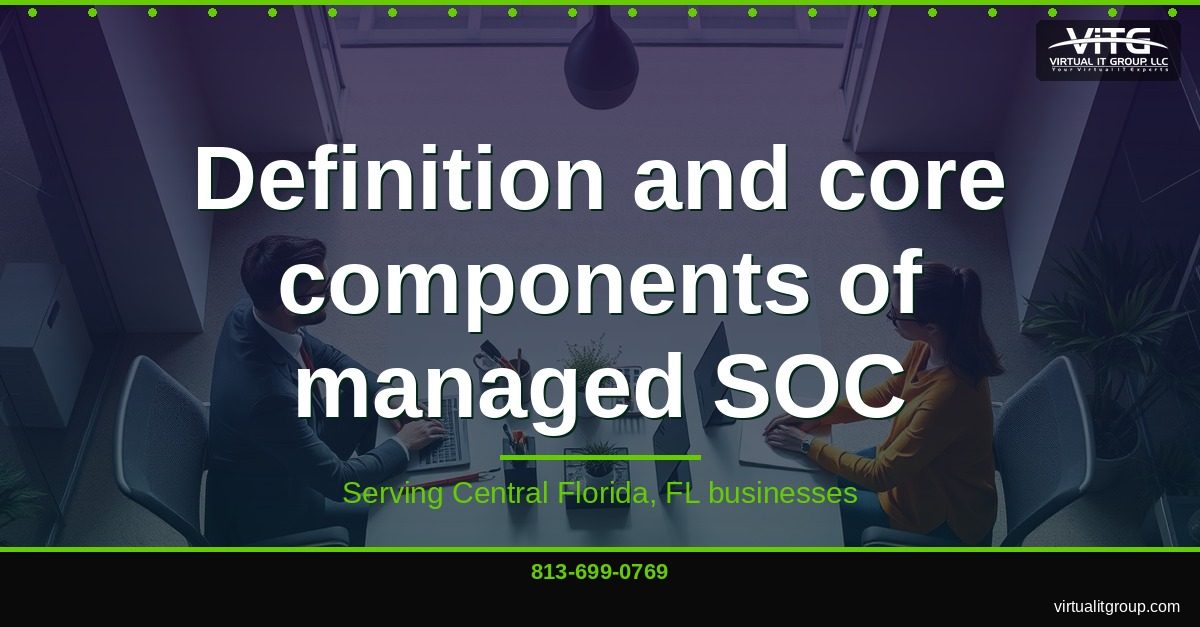 In-house SOC facility showing multiple monitors and security analysts at work | SOC-as-a-Service vs In-House SOC — Cost and Capability Central Florida